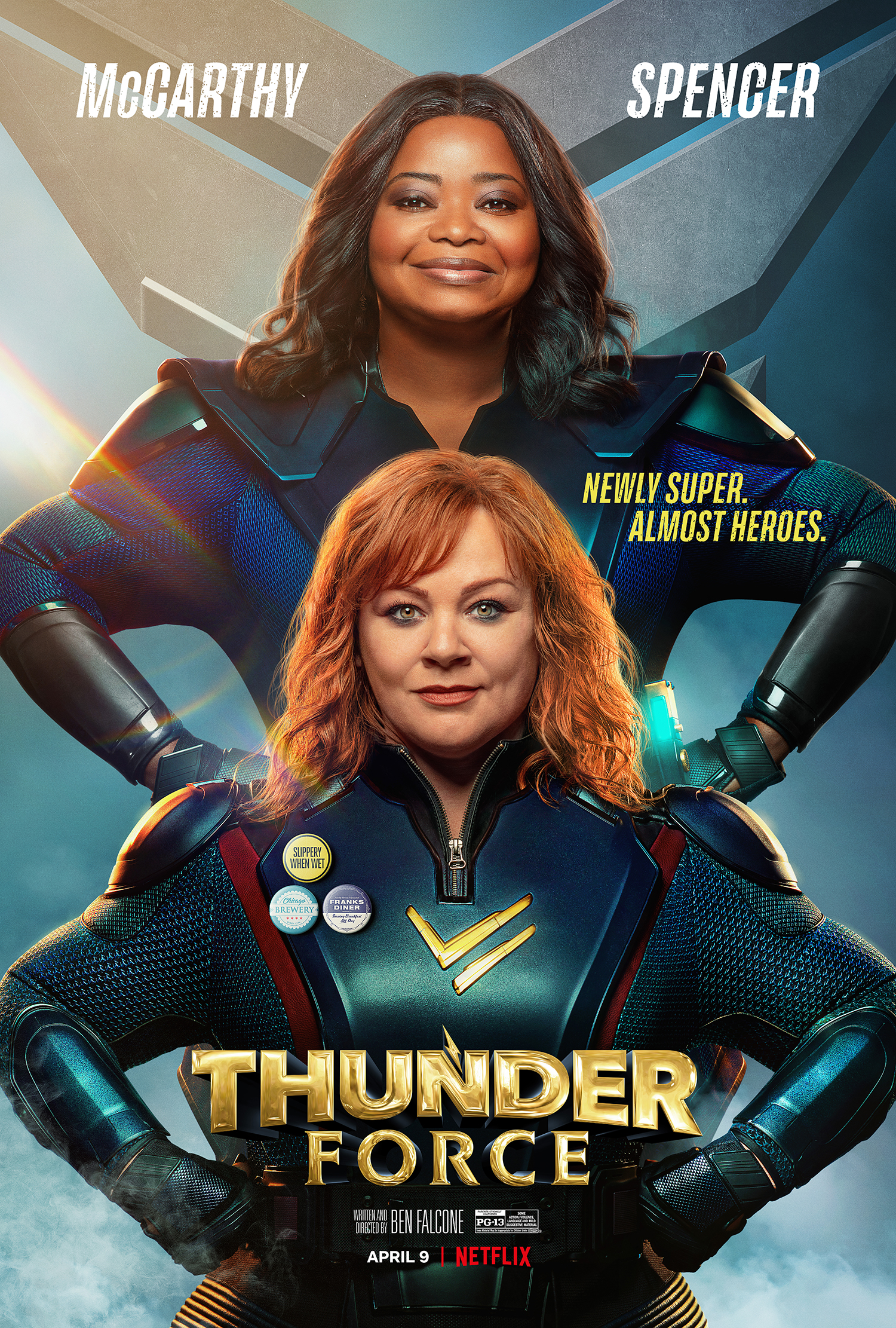 ดูหนังออนไลน์ Thunder Force 2021 ธันเดอร์ฟอร์ซ ขบวนการฮีโร่ฟาดฟ้า movie678