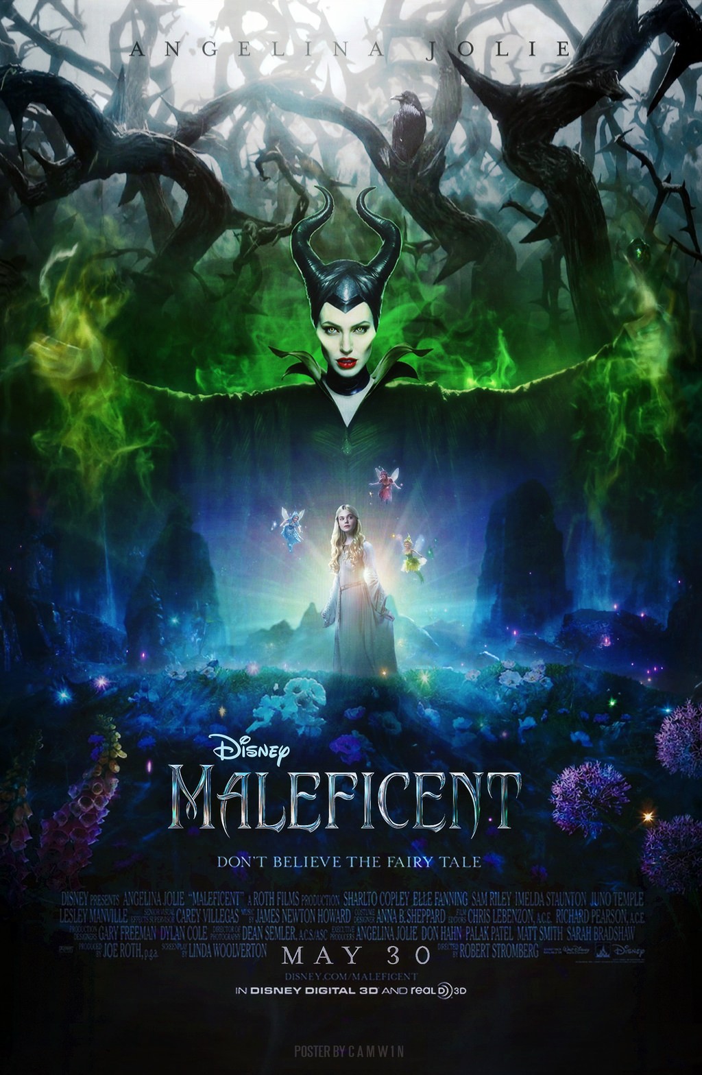 ดูหนังออนไลน์ Maleficent 2014 มาเลฟิเซนต์ กำเนิดนางฟ้าปีศาจ movie678