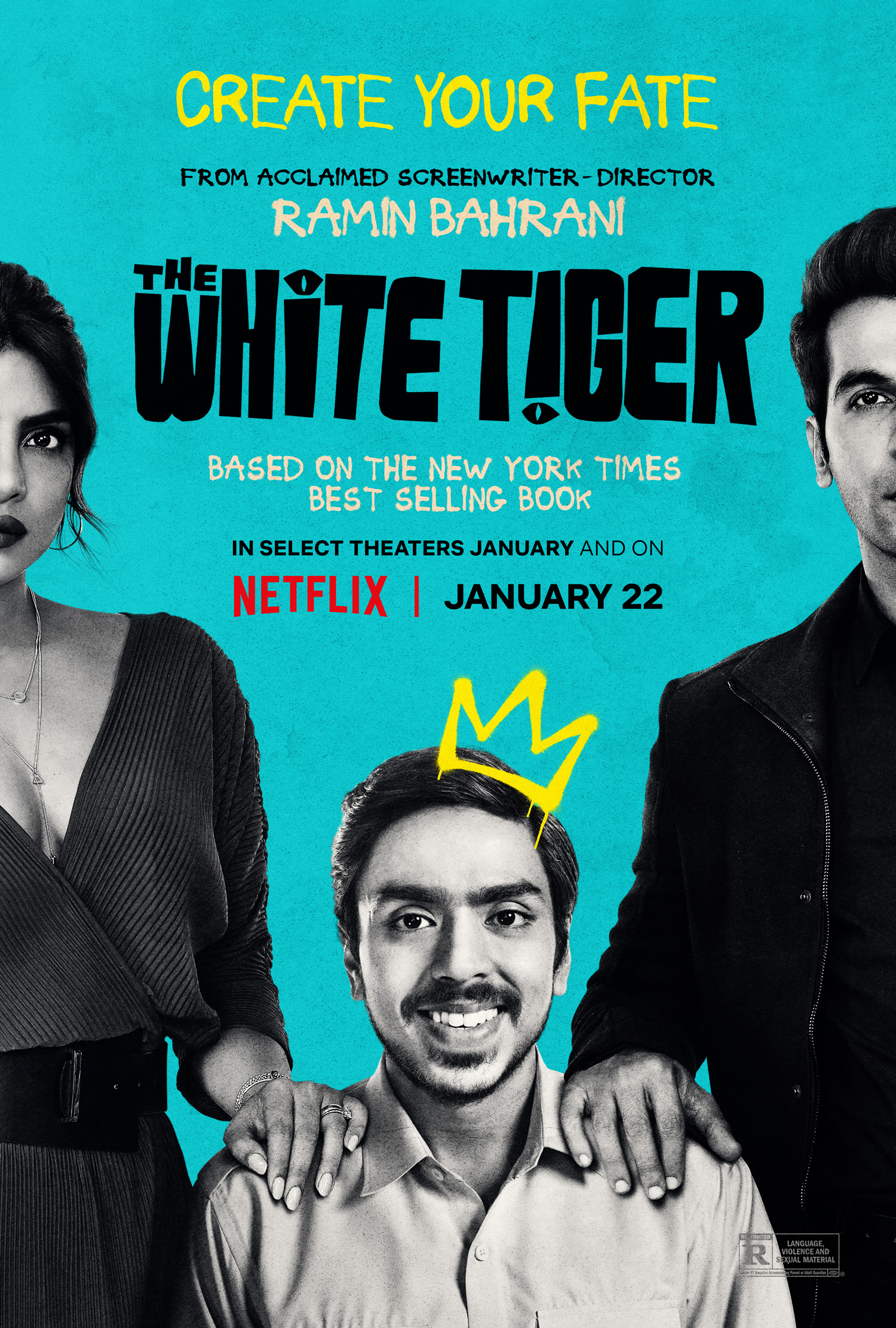 ดูหนังออนไลน์ฟรี ดูหนังออนไลน์ Netflix The White Tiger 2021 พยัคฆ์ขาวรำพัน movie678