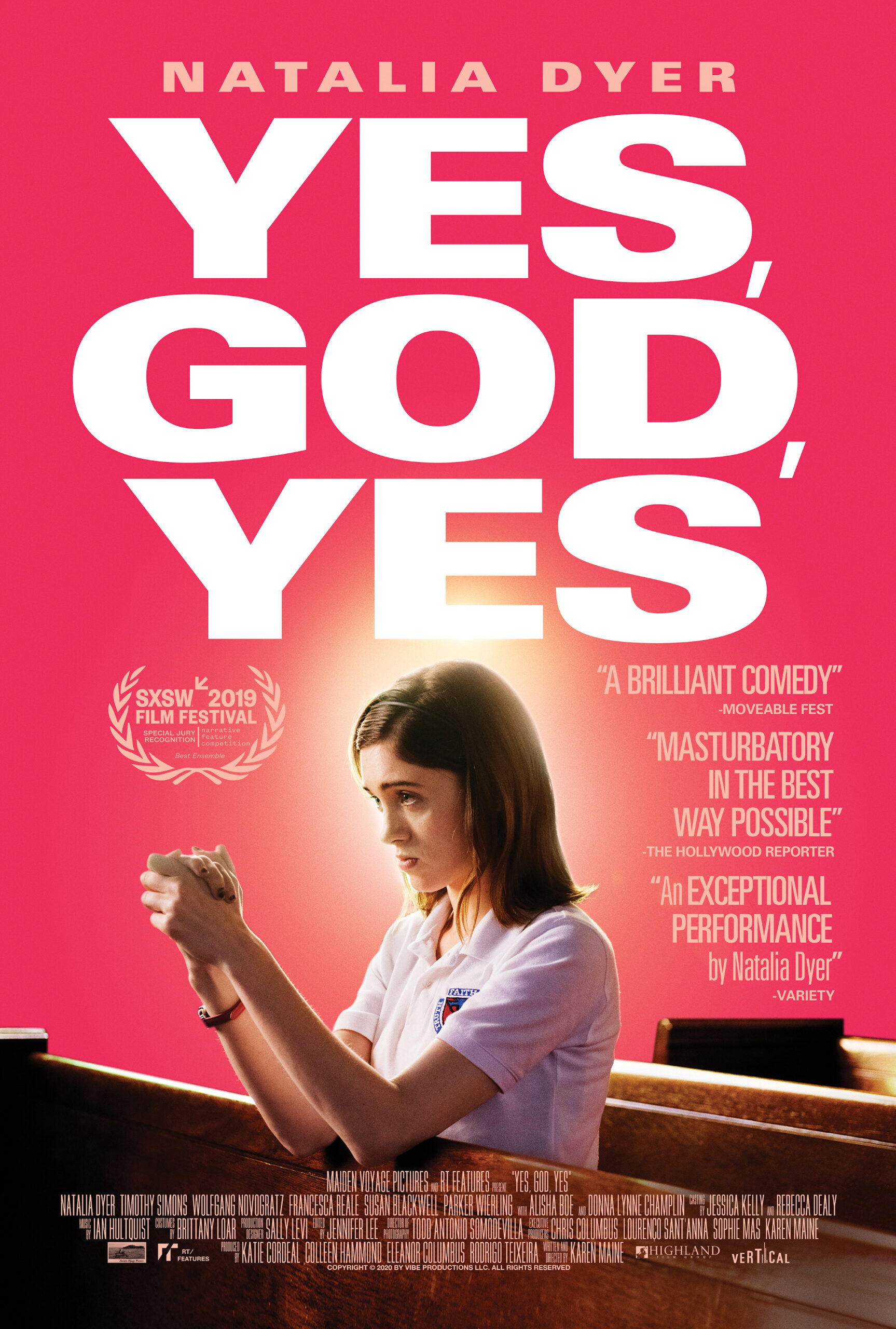 ดูหนังออนไลน์ ดูหนังออนไลน์ Yes, God, Yes 2019 movie678